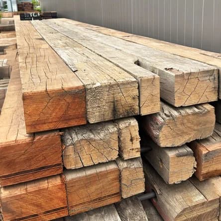 Foto van stapel draglineschotten